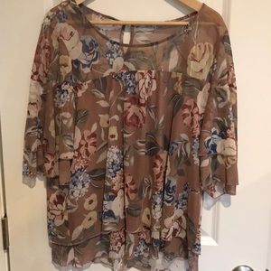 Floral blouse